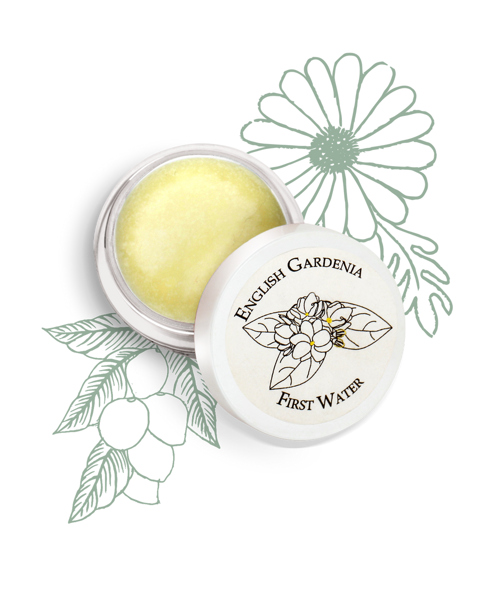 English Gardenia Solid Perfume First Water Solutions